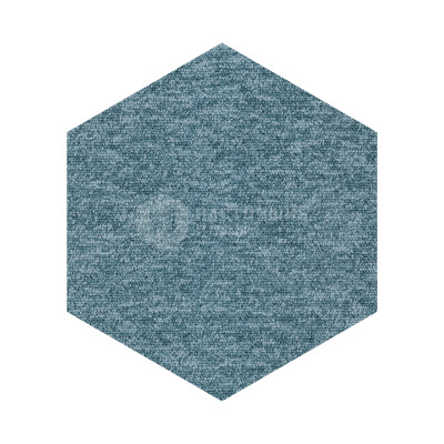 Ковровая плитка шестиугольная Bloq Workplace Tradition Hexagon 525 Teal Hexagon