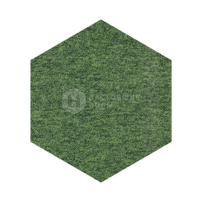 Ковровая плитка шестиугольная Bloq Workplace Tradition Hexagon 615 Forest Hexagon