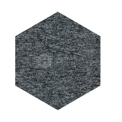 Ковровая плитка шестиугольная Bloq Workplace Tradition Hexagon 940 Anthracite Hexagon