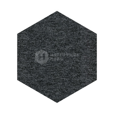 Ковровая плитка шестиугольная Bloq Workplace Tradition Hexagon 945 Coal Hexagon