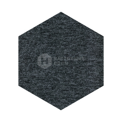 Ковровая плитка шестиугольная Bloq Workplace Tradition Hexagon 950 Black Hexagon