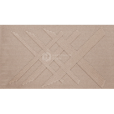 Декоративные панели Muratto Organic Blocks Cross MUCSCRS01 Ivory, 693*393*7 мм