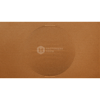 Декоративные панели Muratto Organic Blocks Sphere MUCSSPH13 Copper, 693*393*7 мм