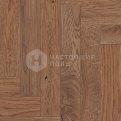 Паркет Елочка Tarwood Дуб Опера Селект брашированный уф-масло, 14*100*600 мм