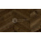 Паркет Французская елка Hajnowka Дуб Czerlon Селект копченый глубоко брашированный, 15*145*600 мм