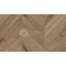 Паркет Французская елка Hajnowka Дуб Дуб Sesame Селект брашированный ультра-матовый, 15*145*600 мм