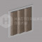Стеновая панель Hiwood LV141 BR490, 2700*116*17.5 мм