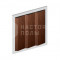 Стеновая панель Hiwood LV141 BR396, 2700*116*17.5 мм