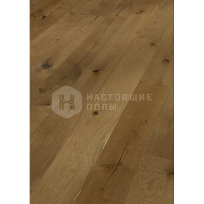 Паркетная доска Meister PD 400 Cottage 8307 Дуб Закопченый светлый Маунтин брашированный под маслом