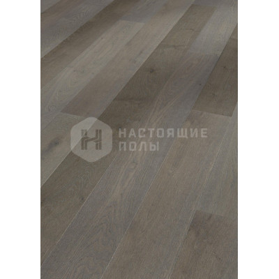 Паркетная доска Meister PD 400 Cottage 8299 Дуб Античный коричнево-серебристый Натур брашированный под маслом