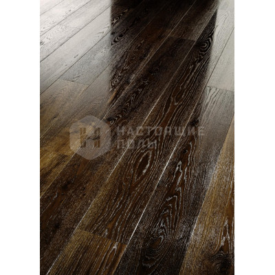 Паркетная доска Meister PD 400 Cottage 8303 Дуб Закопченый Натур брашированный под глянцевым лаком