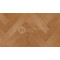 Паркет классическая елочка Hajnowka DUO Дуб Carmelo Рустик гладкая поверхность, 600*145*15 мм
