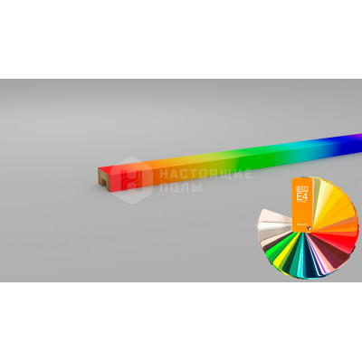 Декоративная рейка Dekart эмаль, RAL, 20*40*2800 мм