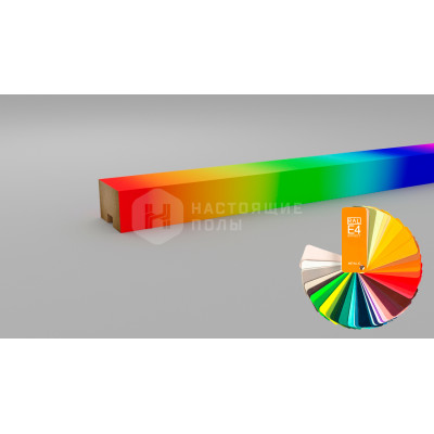 Декоративная рейка Dekart эмаль, RAL, 40*60*3200 мм