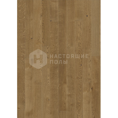 Паркетная доска Karelia Spice Дуб Стори Milk Cocoa однополосный брашированный 138 мм