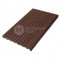 Ступень для террасной доски из ДПК RepublicFloor Шоколадный венге, 3000*320*24 мм