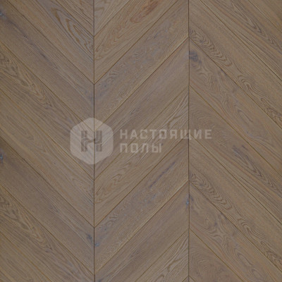 Паркет французская елочка Kochanelli Desierto Дуб Альхибе MIX гладкий под маслом, 694/564*130*15 мм