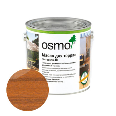 Масло для террасной доски Osmo Terrassen-Ole 006 Бангкирай (0.22л)