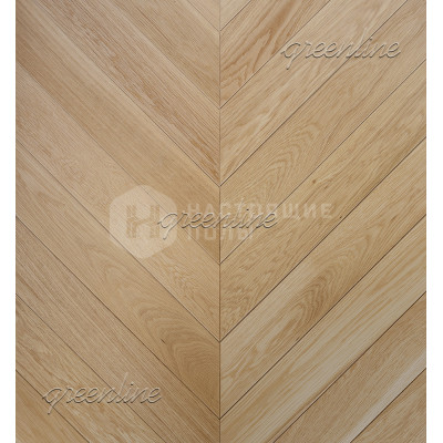 Паркет французская ёлочка Greenline Deluxe 111 Капри гладкий, 510*95*15 мм