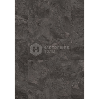ПВХ плитка замковая Pergo Viskan pad pro V4320-40170 Альпийский камень черный, 610*303*5 мм