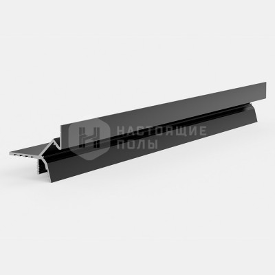 Теневой потолочный профиль Dekart Pro Design Gipps 594B черный, 2700*36*8 мм