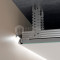 Теневой потолочный профиль Dekart Pro Design Gipps 594W белый, 2700*36*8 мм