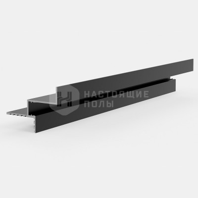 Парящий профиль Dekart Pro Design Gipps 602B черный, 2700*34.6*29 мм