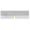 Профиль Dekart Pro Design 536W белый муар, 2700*17*13 мм
