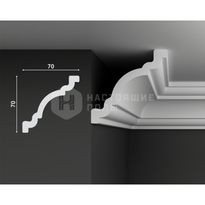 Карниз Lameli Decor SK-58, 2000*70*70 мм