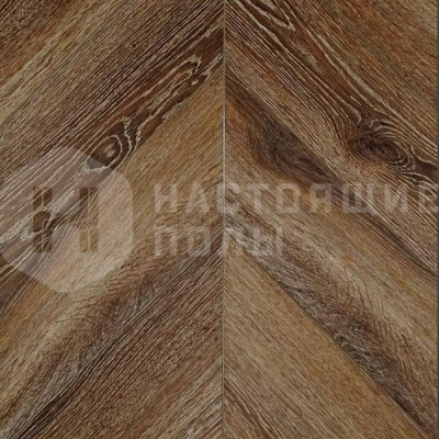 LVT плитка клеевая Damy Floor Chevron DF04-Ch-LVT Лувр, 600*127*2.5 мм