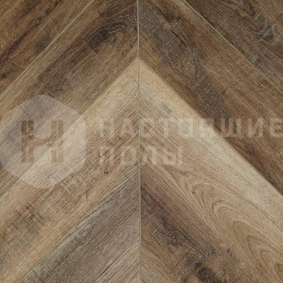 LVT плитка клеевая Damy Floor Chevron DF06-Ch-LVT Амбуаз, 600*127*2.5 мм