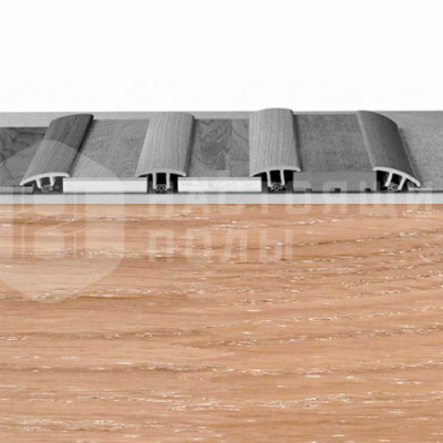 Молдинг универсальный Pedross Combistar Дуб затертый под белым маслом, 2400 мм