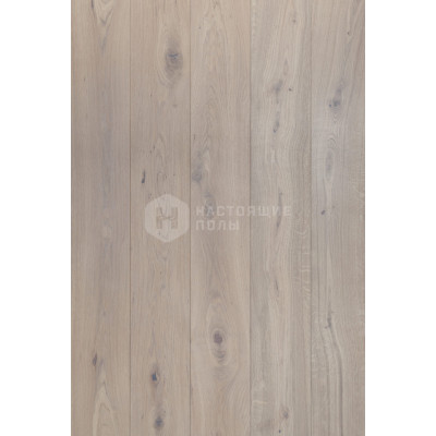 Инженерная доска The Oak Factory Treviso брашированный, твердый воск, 1200-2400*192*13 мм