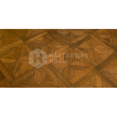 Модульный паркет Kochanelli Верона Верона Дуб Луче брашированный, уф масло, 470*470*15 мм