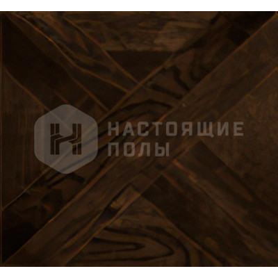 Модульный паркет Kochanelli Гордон Ясень Темный брашированный, уф масло, 449*449*15 мм
