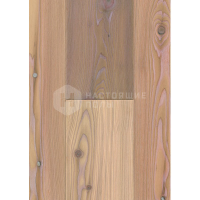 Инженерная доска Admonter 130917 Лиственница Выщелоченная Белая Натурель брашированная, натуральное масло, 4470*240*15 мм