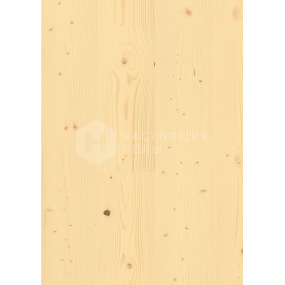 Инженерная доска Admonter 130973 Ель Натура Бэйсик брашированная, натуральное масло, 2000*195*15 мм