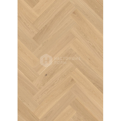 Паркет Елочка на замке Boen 10152279+10152280 Дуб Adagio брашированный, ультраматовый лак, 690*138*14 мм