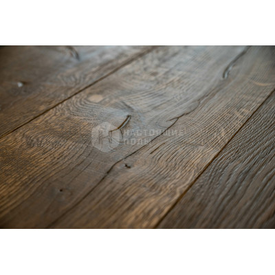 Инженерная доска The Oak Factory Frassineto глубокое строгание и браширование, натуральное масло, 1200-2400*158/192/240*15 мм