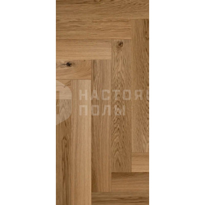 Паркет елочка Green Forest Классик Дуб Шампань Селект, 600/500*90*16 мм