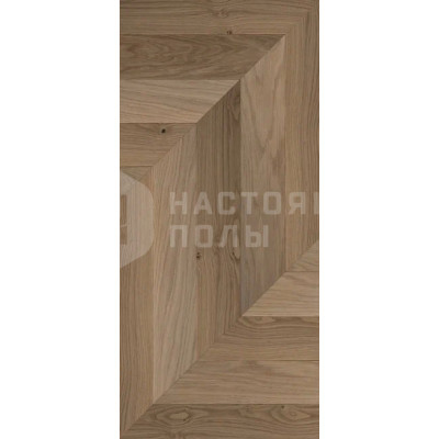 Паркет елочка Green Forest Классик Дуб Сонома Премиум, 600*110*16 мм