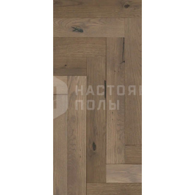 Паркет елочка Green Forest Классик Дуб Табак Стандарт, 600/500*110*16 мм