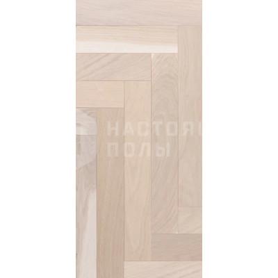 Паркет елочка Green Forest Классик Дуб Ваниль Стандарт, 600/500*90*16 мм