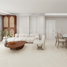 EC-2087 Дуб Слоновая Кость, 640*128*4,2 мм