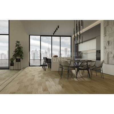 Кварцевый SPC паркет Quartz Parquet Классик 7 407 Дуб Тоскана, 400-1220*152*7 мм