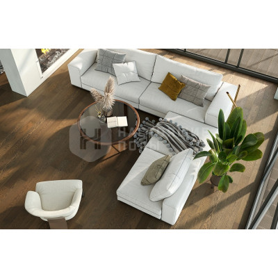 Кварцевый SPC паркет Quartz Parquet Классик 7 410 Дуб Рустикальный, 400-1220*152*7 мм