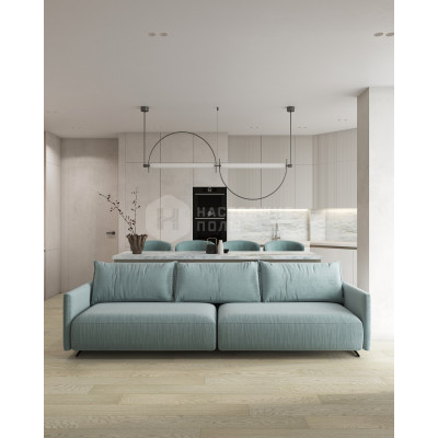 Кварцевый SPC паркет Quartz Parquet Классик 7 1258-60 Дуб Европейский, 400-1220*152*7 мм