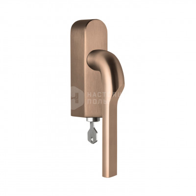 Оконная ручка Formani Rivio 4103D020BLXX2 GL100-DKLOCK-O BL L