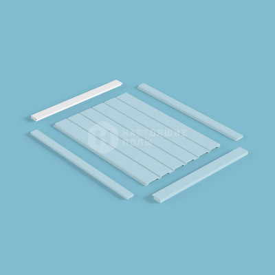 Молдинг финишный Cosca Decor MF003, 2800*50*17 мм