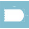 Молдинг Cosca Decor MX053, 2000*10*16 мм